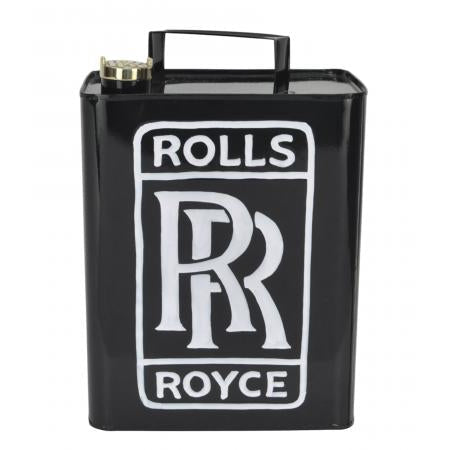 Black Rolls Royce Oil Can