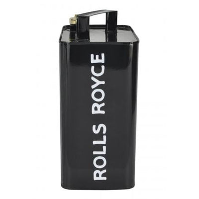 Black Rolls Royce Oil Can