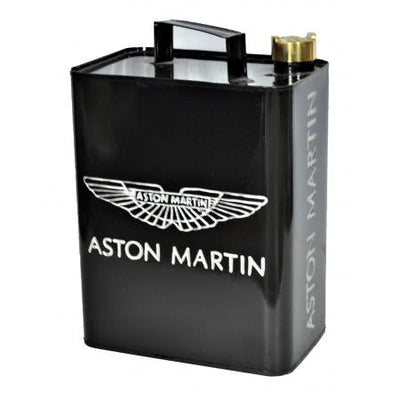 Black Aston Martin Oil Can