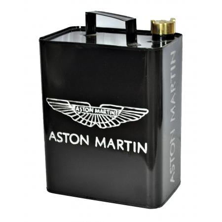 Black Aston Martin Oil Can