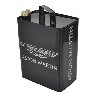 Black Aston Martin Oil Can