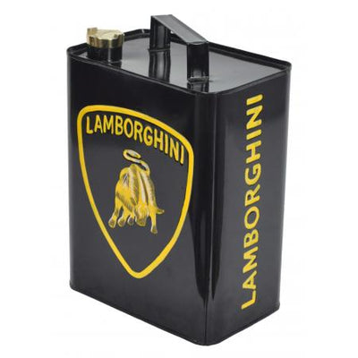 Black Lamborghini Oil Can