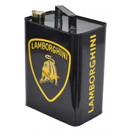 Black Lamborghini Oil Can