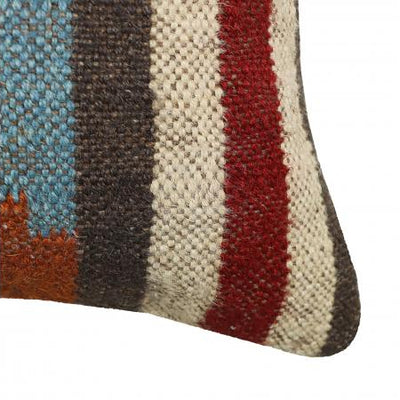 60x40cm Red Kilim Patterned Cushion