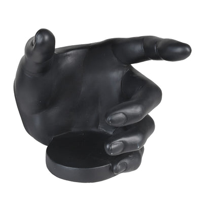 Hand Wine Bottle Holder Black