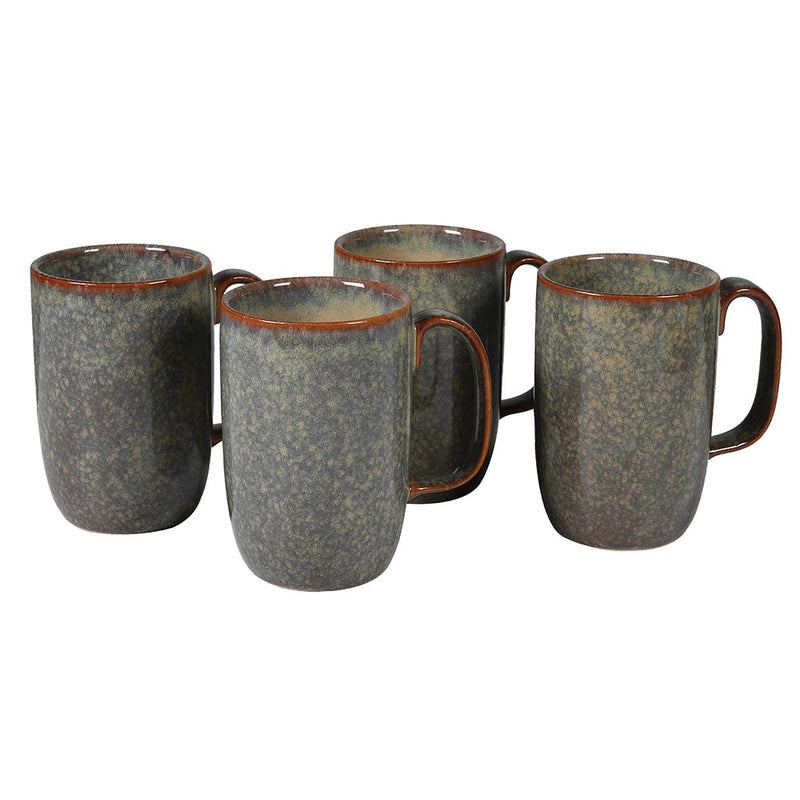 Brown/Green Ceramic Mug