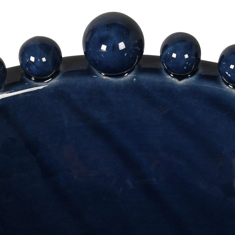 Dark Blue Bowl With Balls