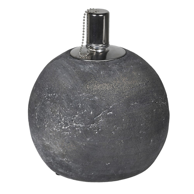 Dark Grey Cement Oil Burner