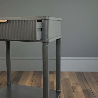 Charcoal 1 Drawer Accent Table