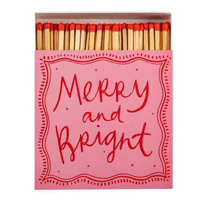 'Merry and Bright' Luxury Print Matches