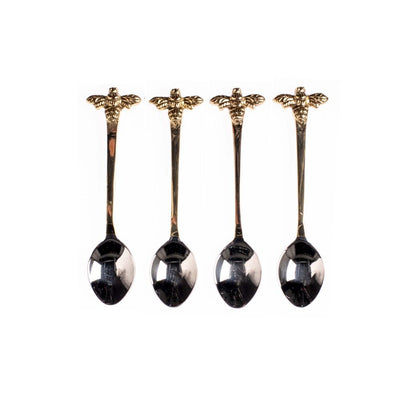 4 Spoons- Gold Bee