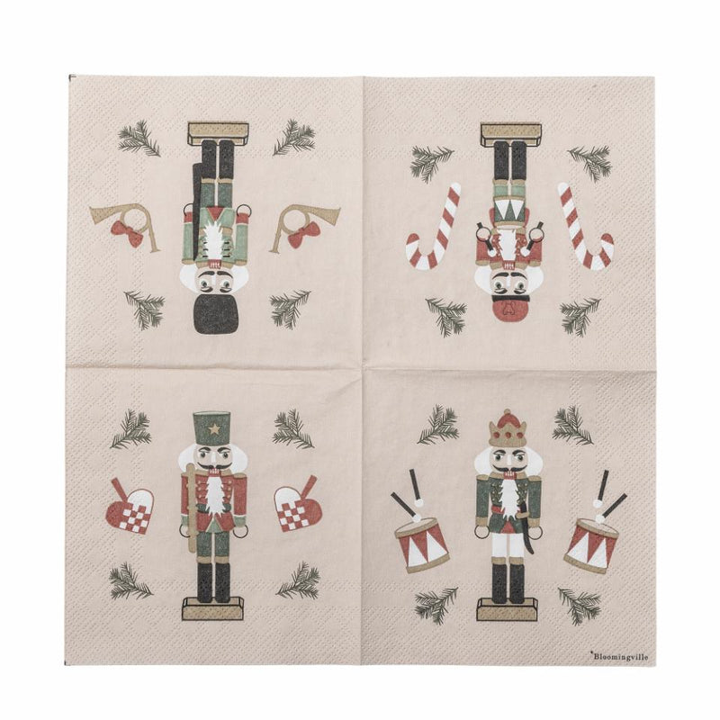 20pc Jolly Napkins