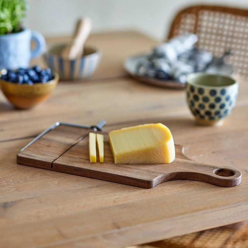 Walnut Cheese Slice Board