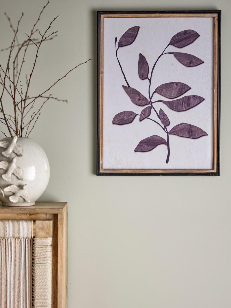 Brown Botanical Illustration Print