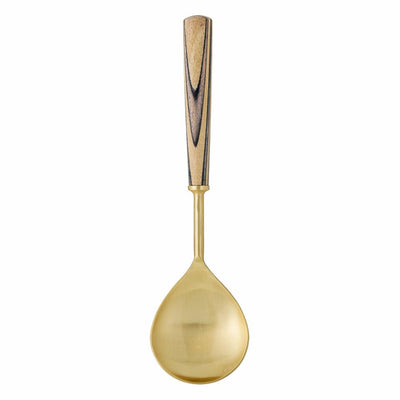 S/2 Gold Finish Salad Servers