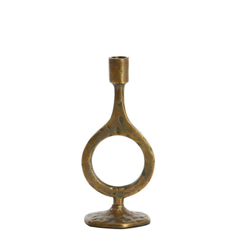 LARDO Bronze Candle Holder 25cm