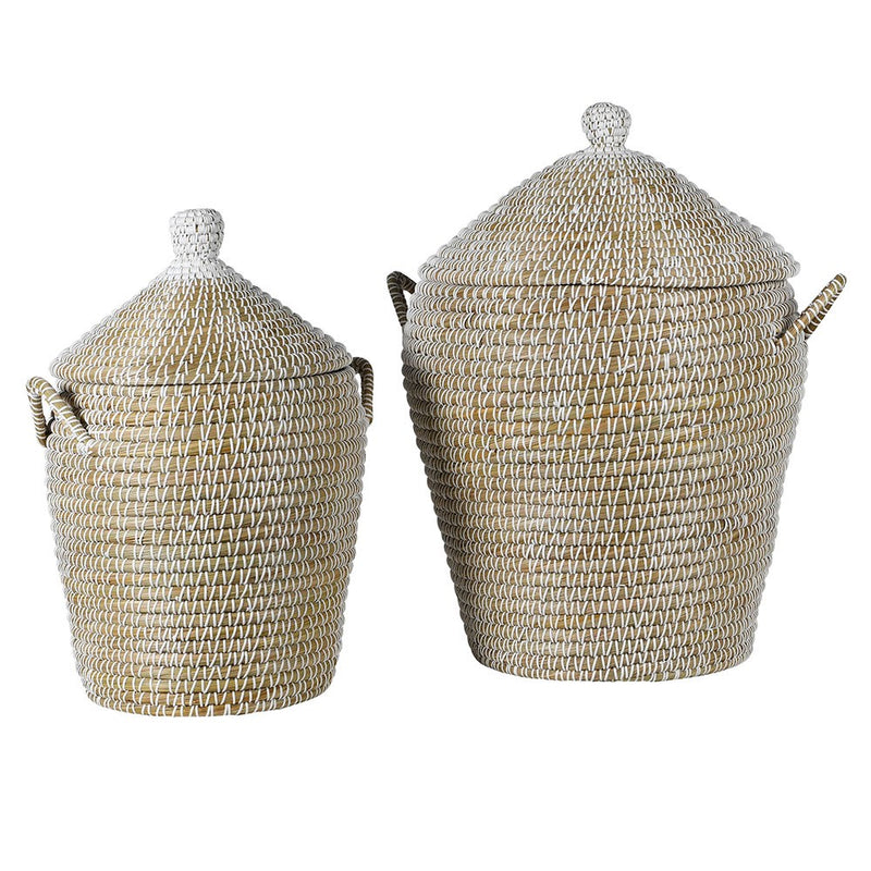 S/2 Lidded Baskets