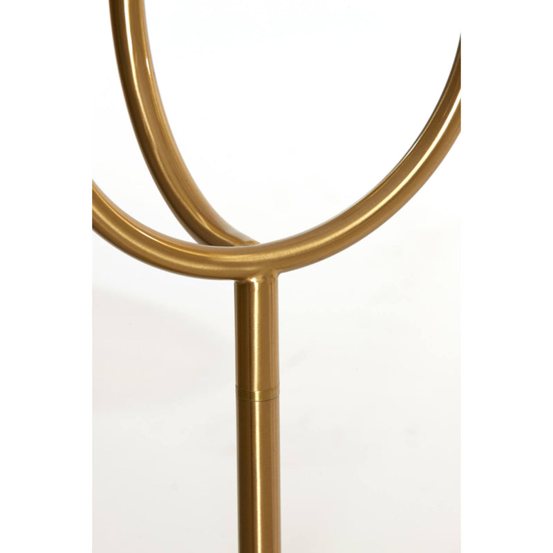 Magna Clear & Gold 3 Floor Lamp