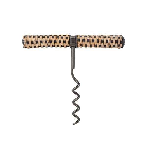 Cork Screw, Black, Stainless Steel