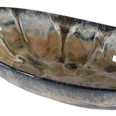 Ocean Glazed Bowl