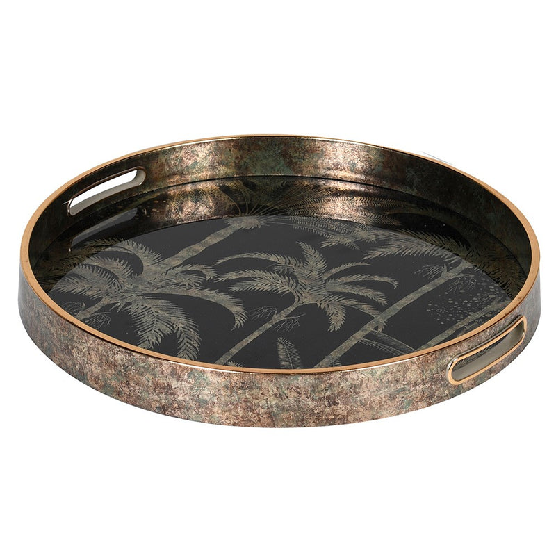 Palm Tree Patterned Tray