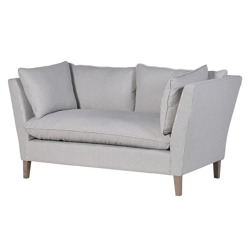 Blue Stripe 2 Seater Sofa