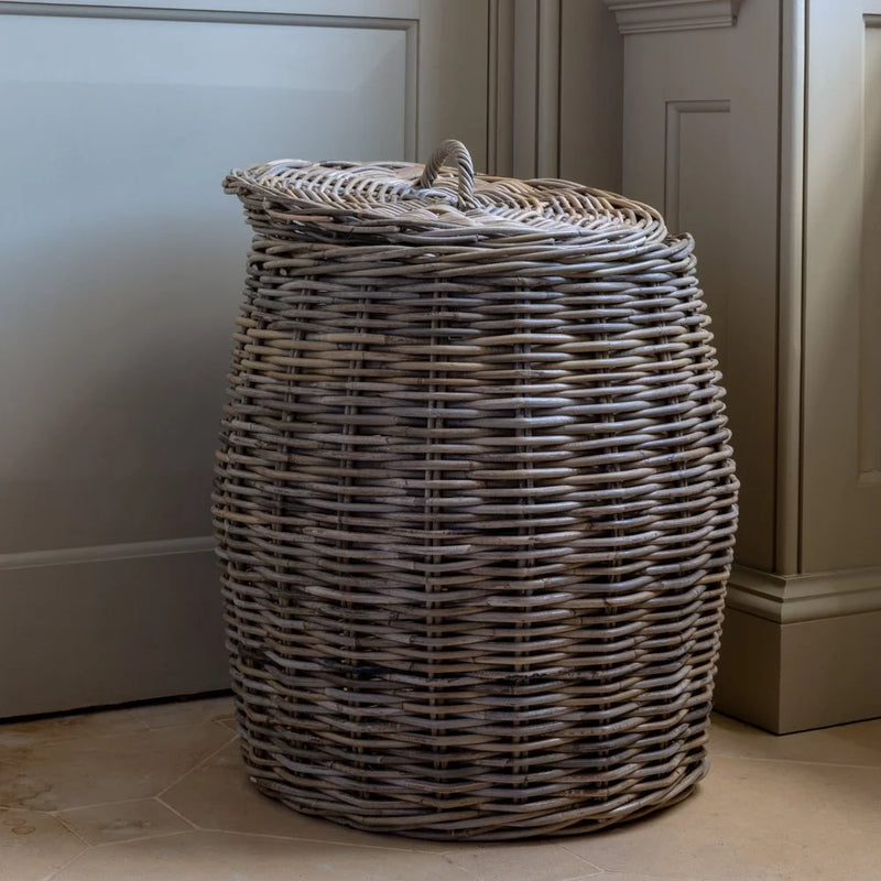 Large Kuba Laundry Basket