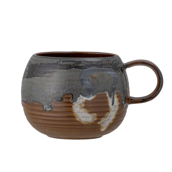 Mia Mug, Brown Stoneware