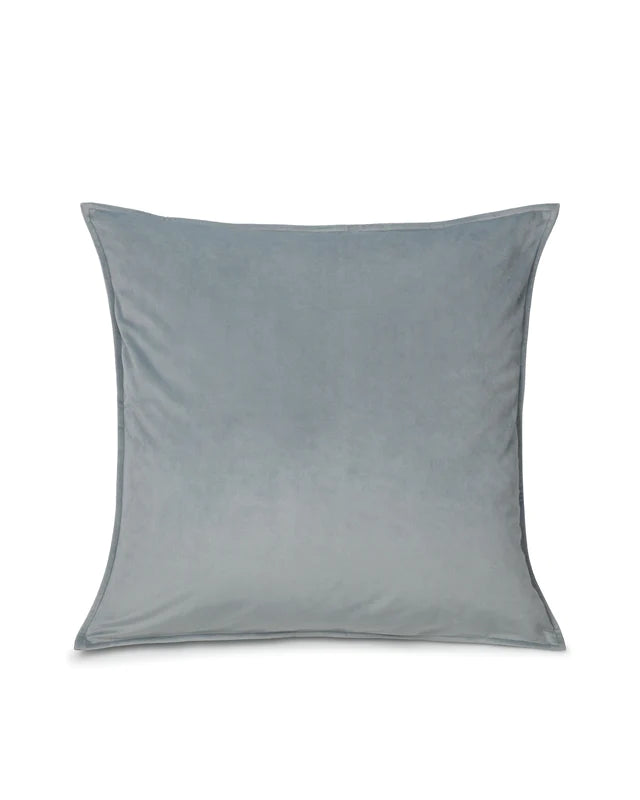Giant Dusky Blue Velvet Cushion