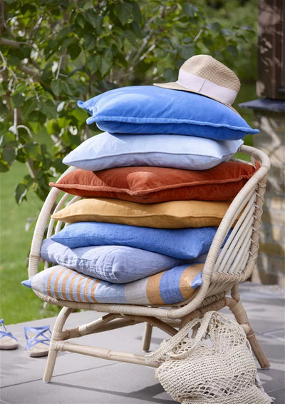 40x60 'Sunshine Stripe' Linen Cushion