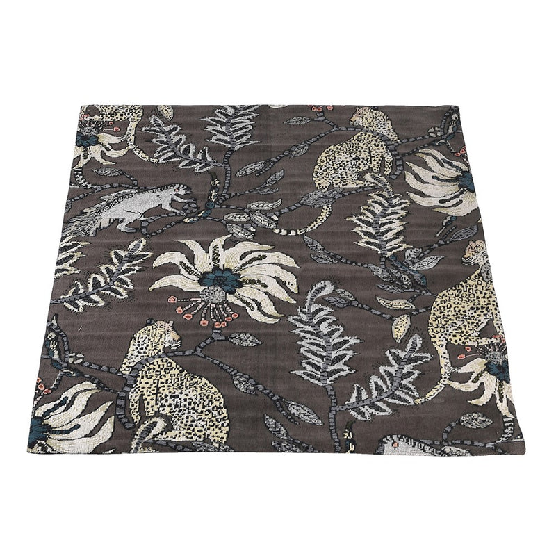 235x160 Jungle Pattern Taupe Rug