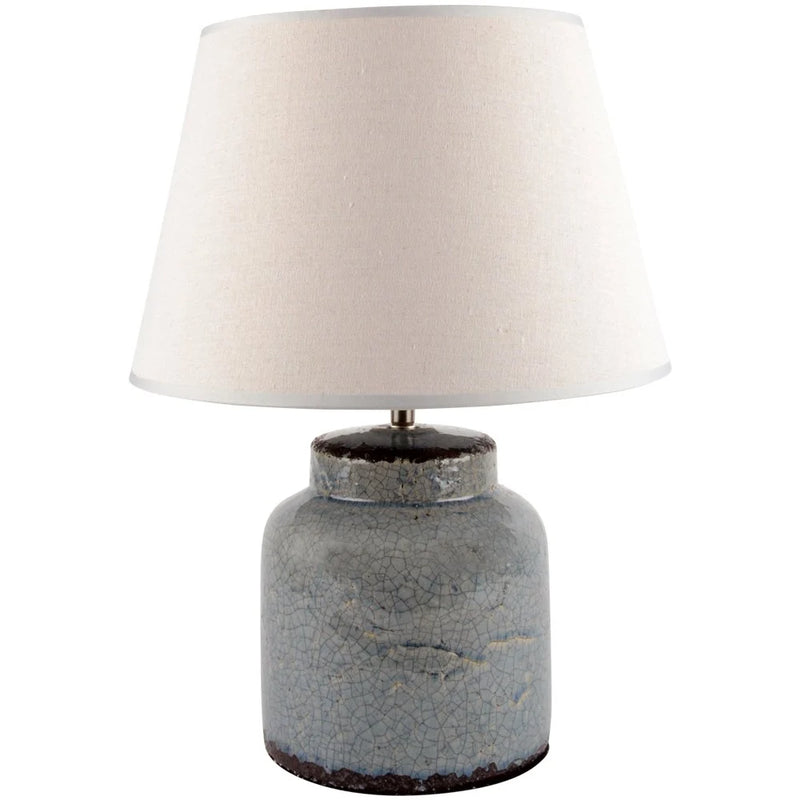 Mila Ceramic Lamp W/ Shade