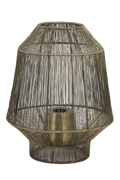 Antique Bronze Table Lamp 46cm