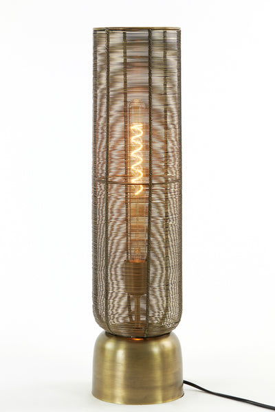 Lezon Antique Bronze Table Lamp 60.5cm