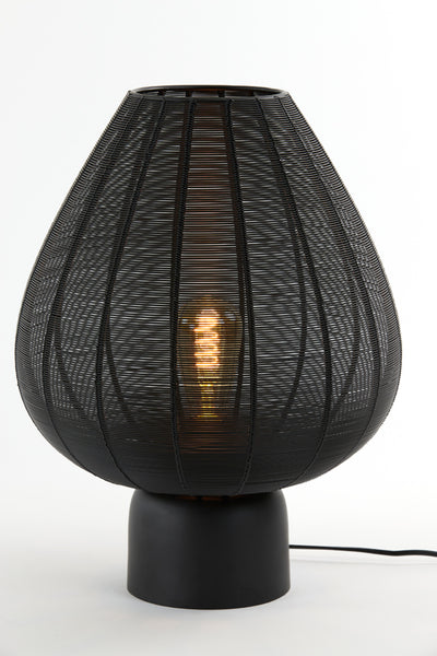Matt Black Sunjo Table Lamp