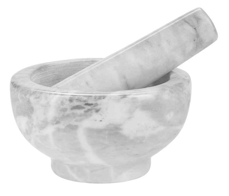 Grey Marble Pestle And Mortar