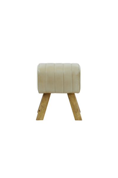 Small Leather Sand Stool