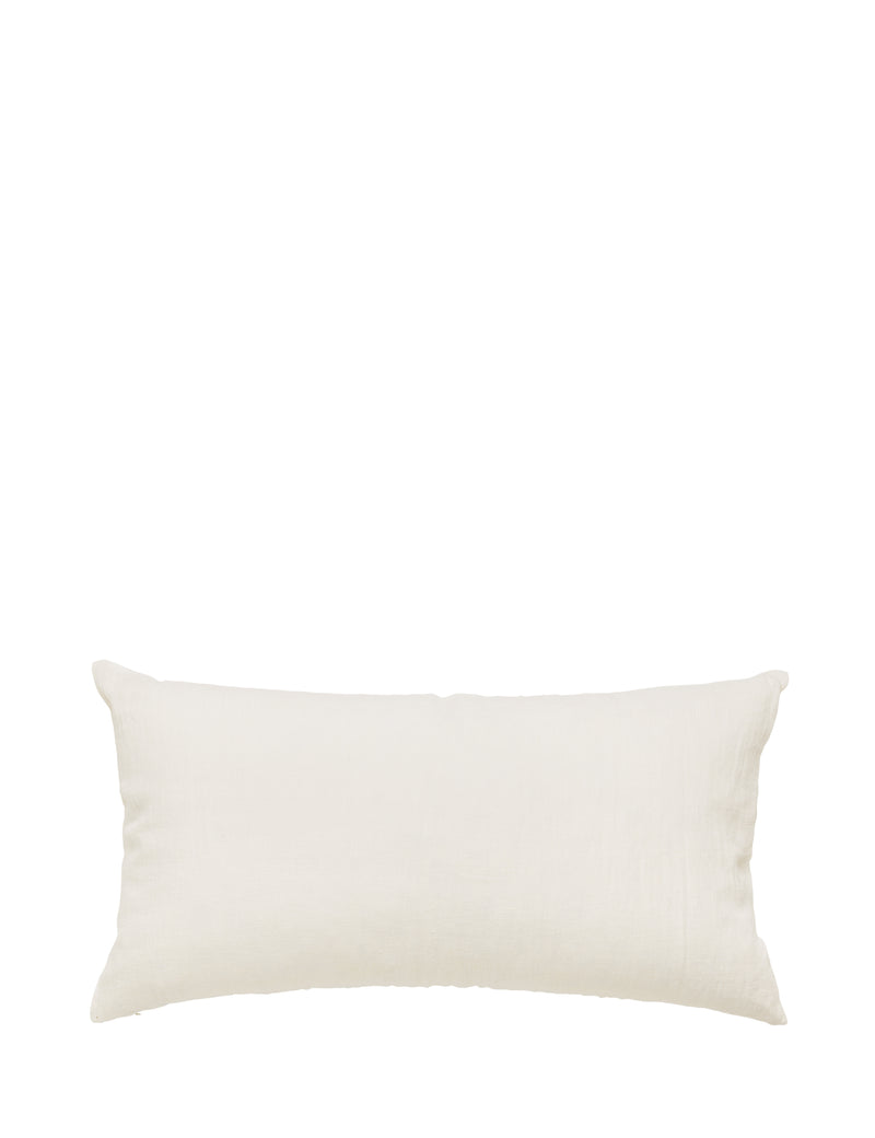 Ivory Rectangle Linen Cushion