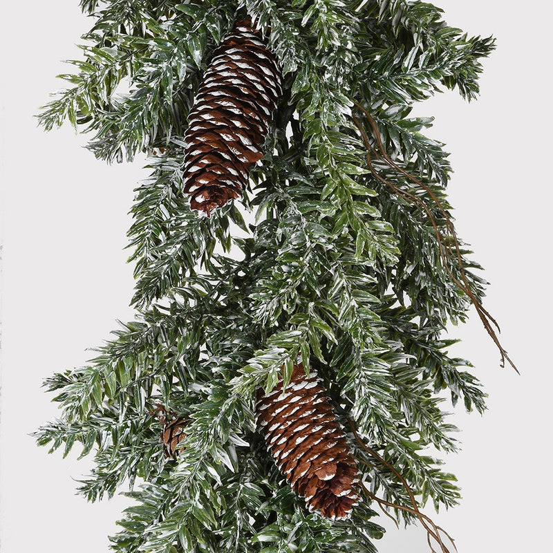 6ft Pinecone Garland