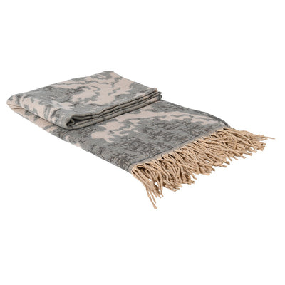 Natural Waves Cotton Throw