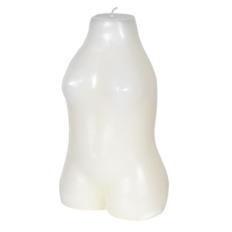 Female Form Candle White