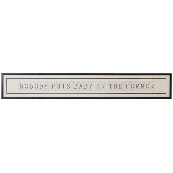 VINTAGE CARDS Nobody Puts Baby In The Corner